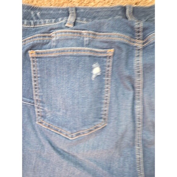24R  Torrid Women Plus Size Blue Distressed Stretch Denim Jeans - Picture 11 of 12